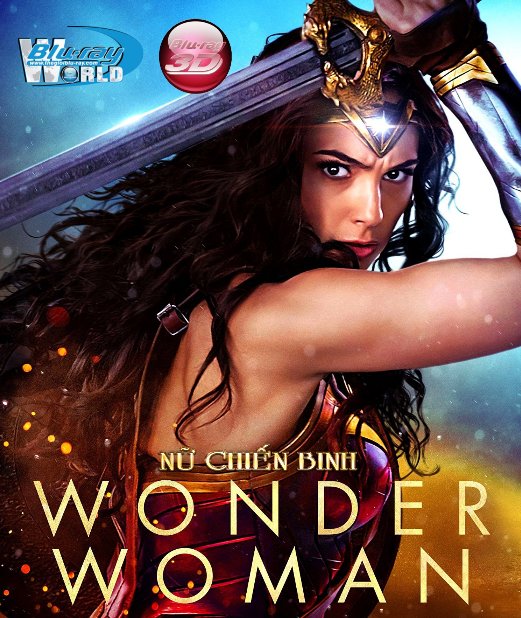 D339.Wonder Woman 2017  - Nữ Chiến Binh 3D25G (TRUE - HD 7.1 DOLBY ATMOS)
